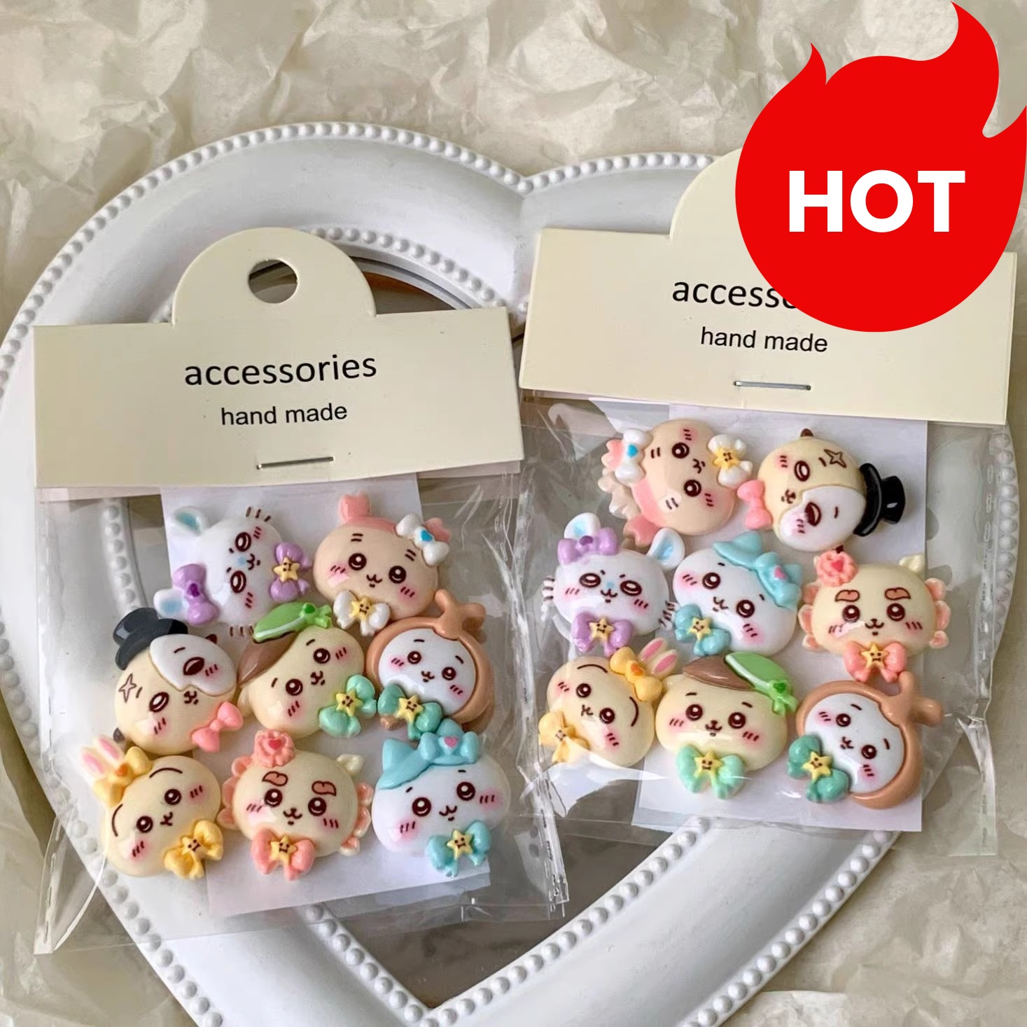 Phone Accessories Clipart - 1-100 SZT. CHIIKAWA DIY Art Charm
