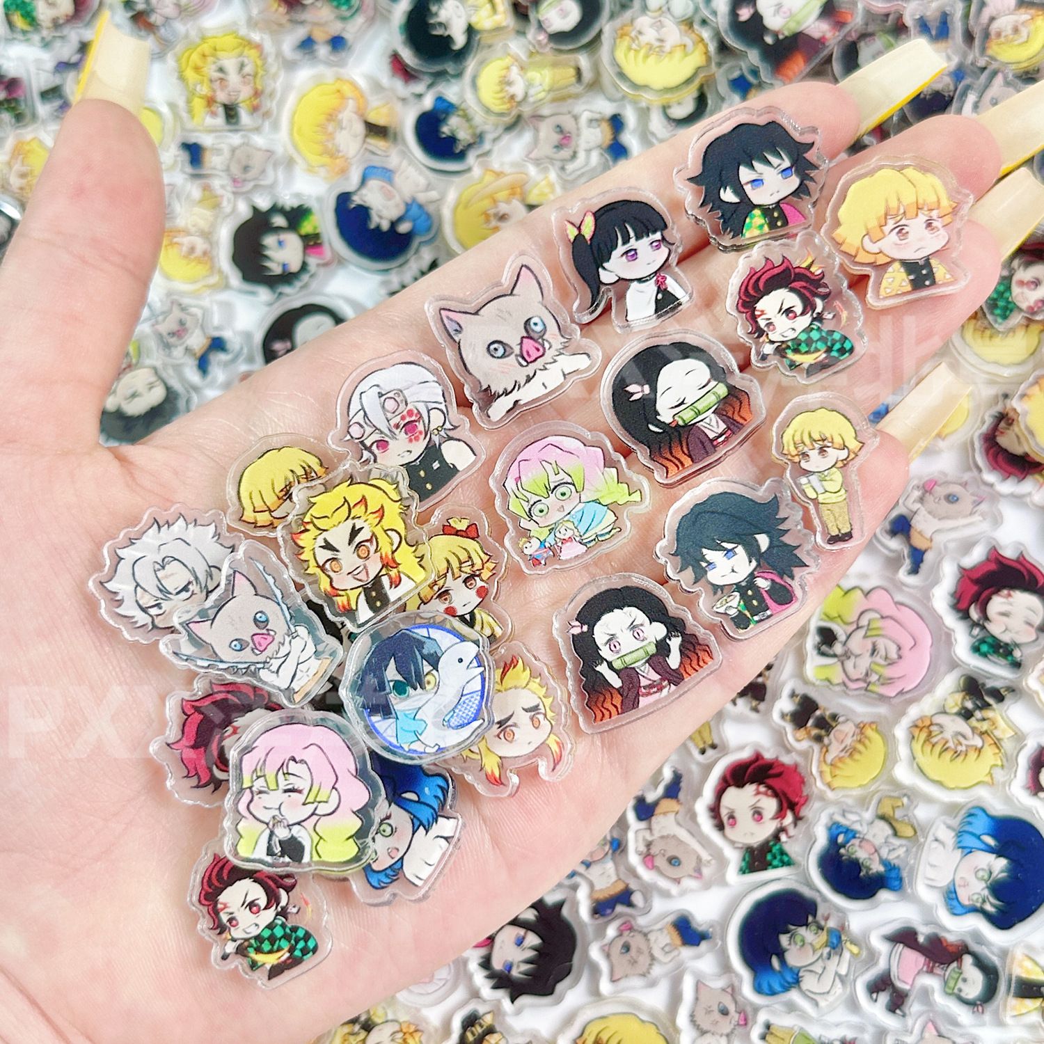 50/100 szt. Mini akrylowe arku – Phone Accessories Demon Slayer recenzja i cena