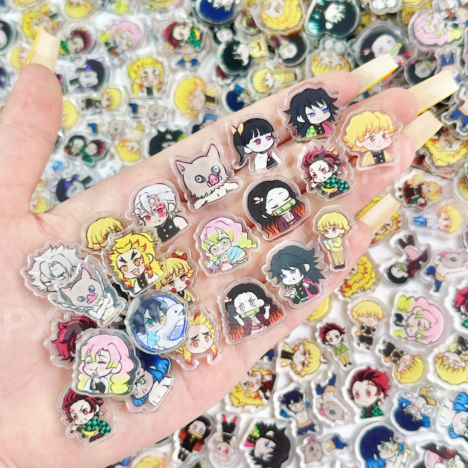 50/100 szt. Mini akrylowe arku – Phone Accessories Demon Slayer recenzja i cena
