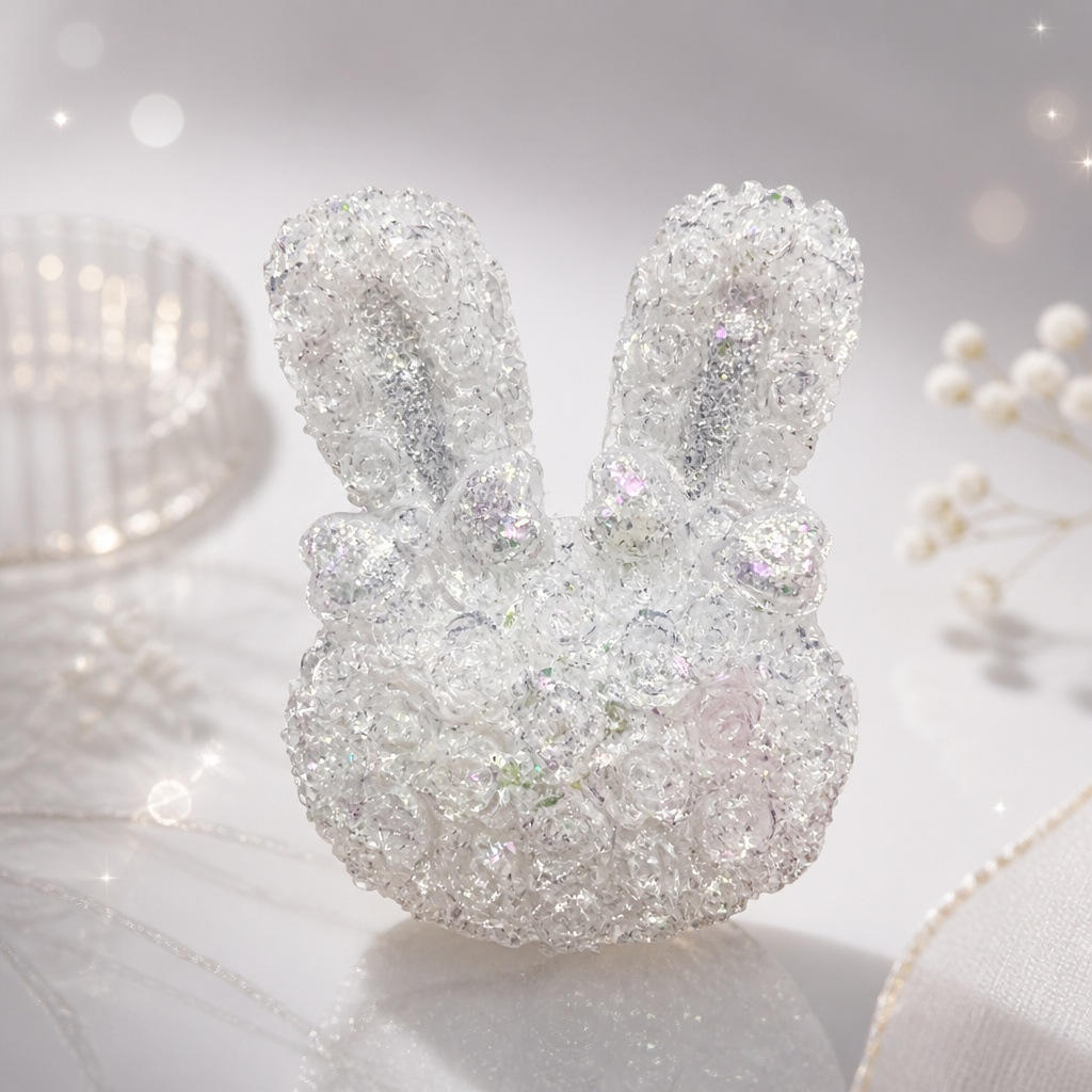100 SZT. Kawaii Błyszczące Róż – Phone Accessories Clipart recenzja i cena