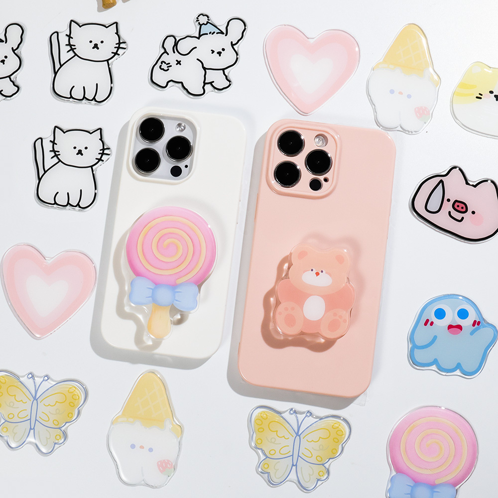 Uroczy, kreskówkowy uchwyt Gri – Phone Accessories And Gadget recenzja i cena